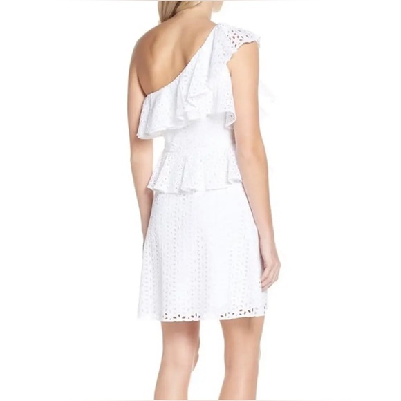 LILLY PULITZER Josie One Shoulder Eyelet Dress - Picture 2 of 9